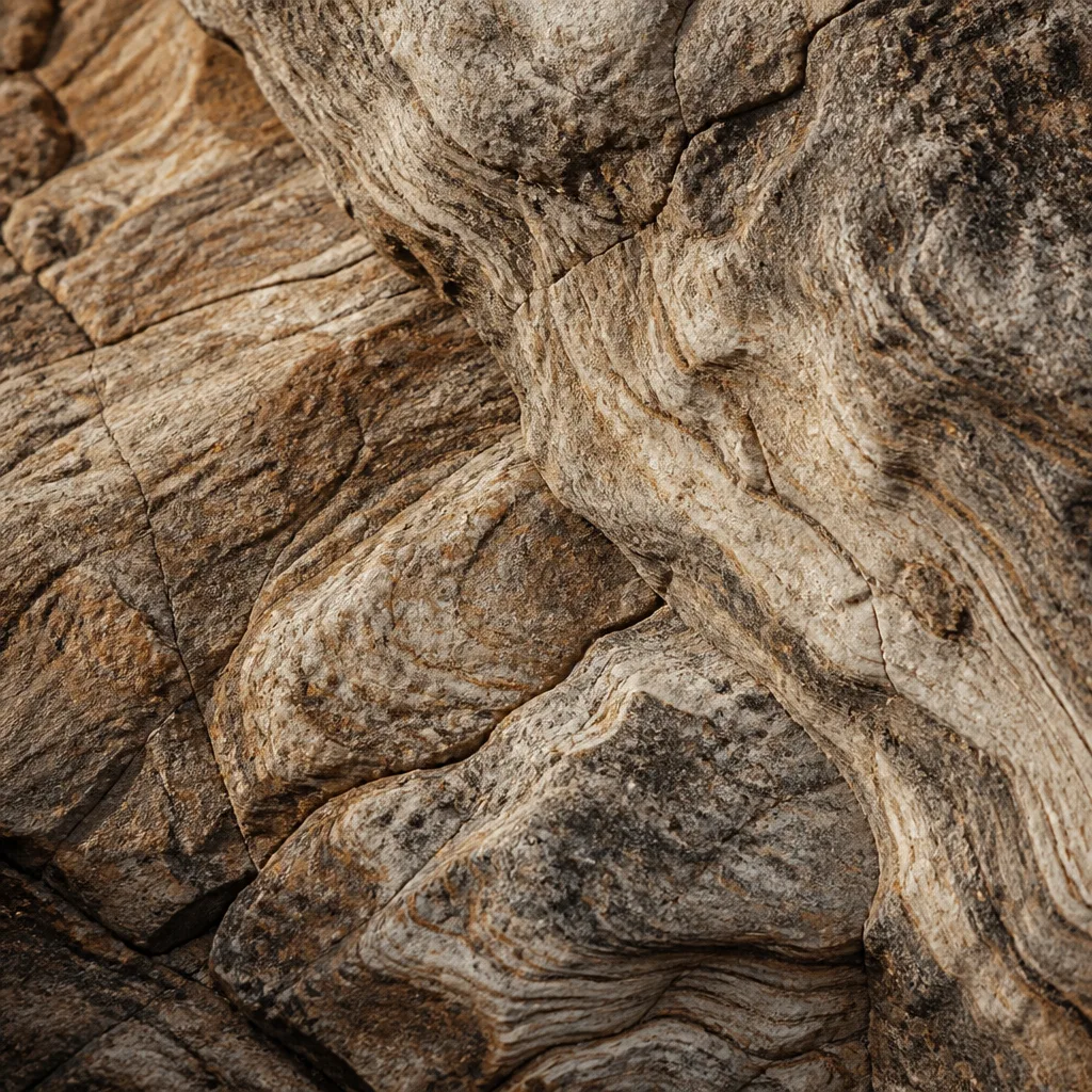 Close-up texture of stone or wood grain.